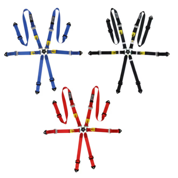 Ζώνη GT2i PRO V3 FIA sedan (ΜΑΥΡΗ)  