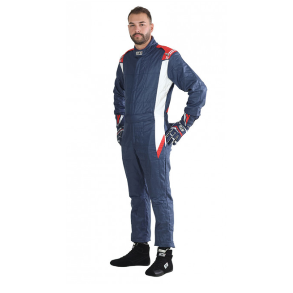 GT2I RACE 3 ΑΓΩΝΙΣΤΙΚΗ ΦΟΡΜΑ (FIA 8856-2018) ΜΠΛΕ / ΚΟΚΚΙΝΟ