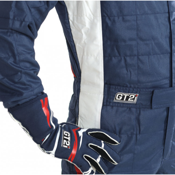 GT2I RACE 3 ΑΓΩΝΙΣΤΙΚΗ ΦΟΡΜΑ (FIA 8856-2018) ΜΠΛΕ / ΚΟΚΚΙΝΟ