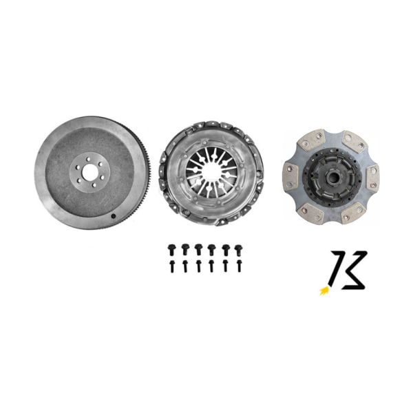 VOLKSWAGEN SEAT AUDI SKODA ΣΕΤ ΣΥΜΠΛΕΚΤΗ ME ΒΟΛΑΝ ΜΟΝΗΣ ΜΑΖΑΣ 1.8L 20vt 6speed VER 2 KB (500HP)