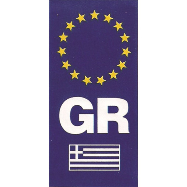 Αυτοκόλλητο "Europe" 47cmx29cm 1τμχ Quattroerre