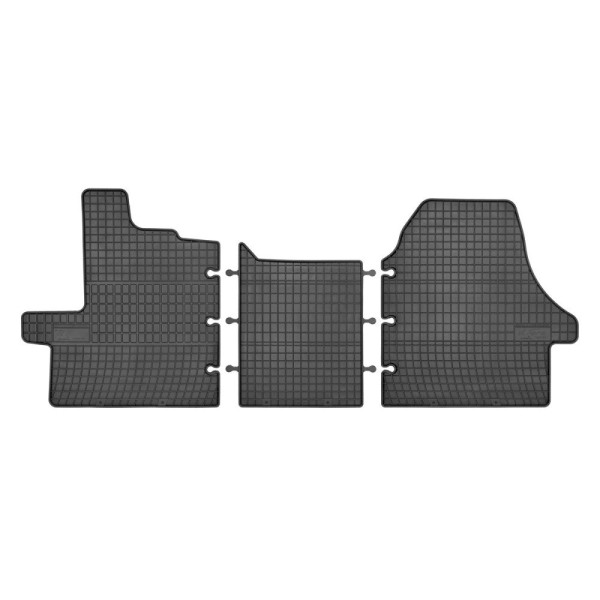 Πατάκια Αυτοκινήτου Λαστιχένια Mercedes - Fiat Ducato - Jumper- Boxer 2006-> 3τμχ Frogum