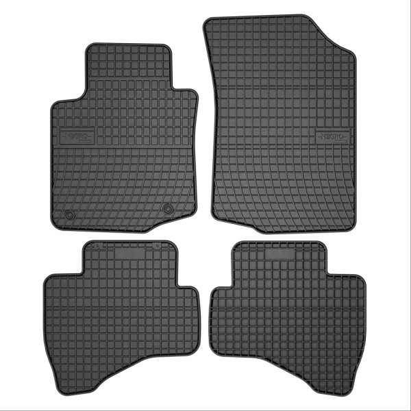 Πατάκια Αυτοκινήτου Λαστιχένια Citroen C1- Peugeot 107- Toyota Aygo 2005-2014 4τμχ Frogum