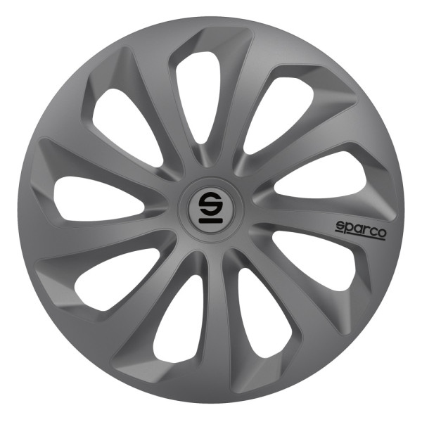 Τάσια Τροχών Sicilia 14'' Ανθρακί 4τμχ Sparco