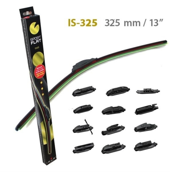 Υαλοκαθαριστήρες SportFlat 13" (325mm) 1τμχ Imuri