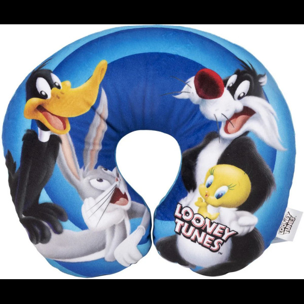 Μαξιλαράκι Ταξιδιού Παιδικό Looney Tunes 1τμχ Colzani