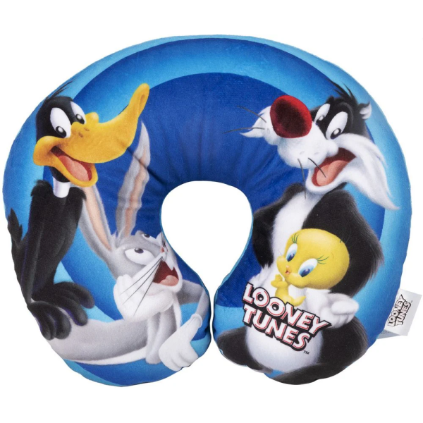 Μαξιλαράκι Ταξιδιού Παιδικό Looney Tunes 1τμχ Colzani