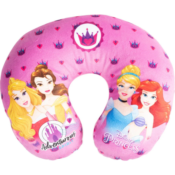 Μαξιλαράκι Ταξιδιού Παιδικό Princess Sleeping Beauty - Belle - Cinderella - Ariel 1τμχ Colzani