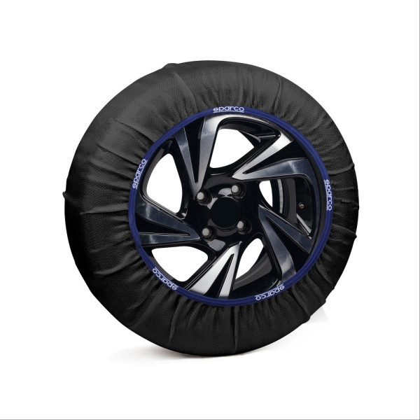 Χιονοκουβέρτες High Perfomance Μαύρες Large 2τμχ Sparco