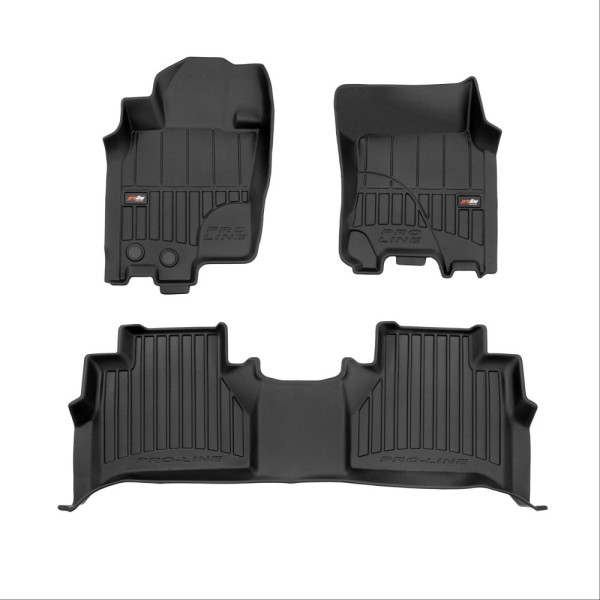 Πατάκια Αυτοκινήτου ProLine Nissan Navara 2014-> 4D 3τμχ Frogum