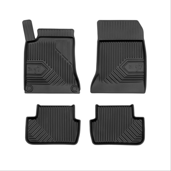 Πατάκια Αυτοκινήτου No77 Σκαφάκια για Mercedes A' Class W176 2012-2018 B' Class W246 2011-2018 GLA X156 2013-2019 4τμχ Frogum