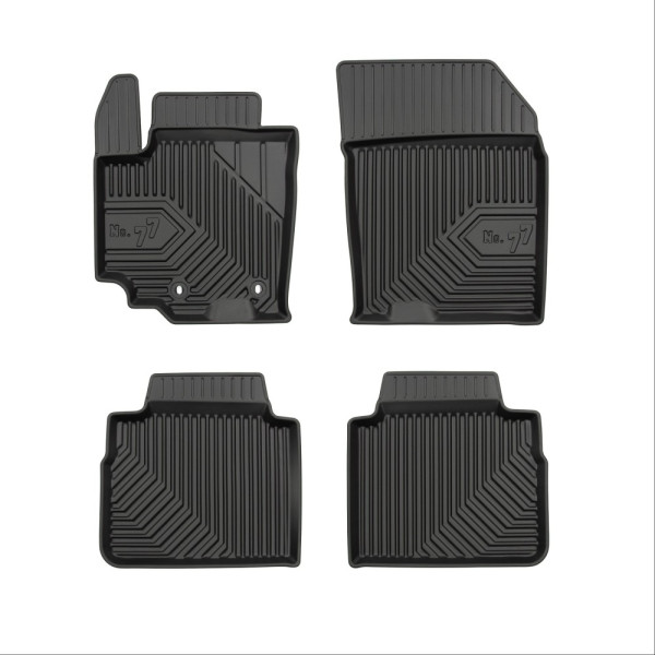Πατάκια Αυτοκινήτου No77 Σκαφάκια για Suzuki SX4 S-Cross 2014-2021 4τμχ Frogum