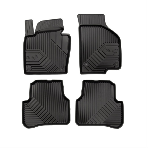 Πατάκια Αυτοκινήτου No77 Σκαφάκια για VW CC 2012-2016 VW Passat 2005-2010 VW Passat 2010-2014 VW Passat CC 2008-2012 4τμχ Frogum