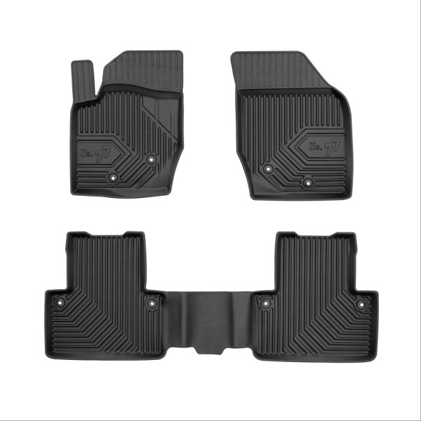 Πατάκια Αυτοκινήτου No77 Σκαφάκια για Volvo XC90 2002-2014 3τμχ Frogum