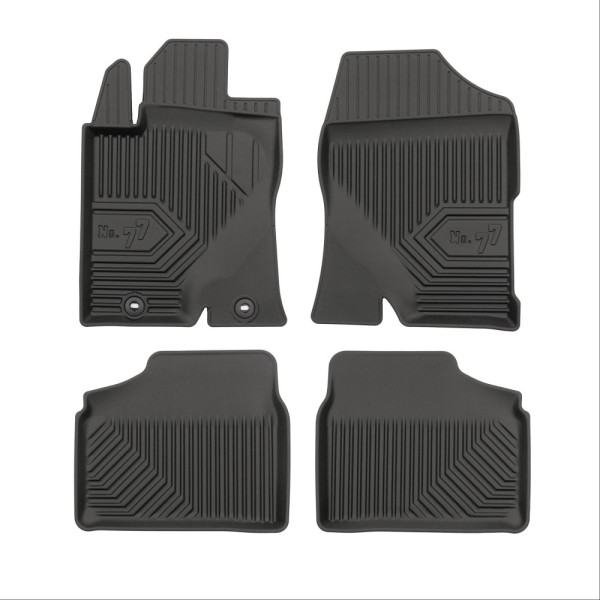 Πατάκια Αυτοκινήτου No77 Σκαφάκια για Toyota Avensis 2002-2009 4τμχ Frogum