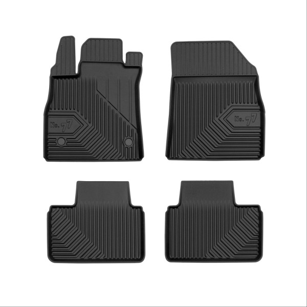 Πατάκια Αυτοκινήτου No77 Σκαφάκια για Renault Talisman 2015-2020 (Pre-Facelift) 4τμχ Frogum