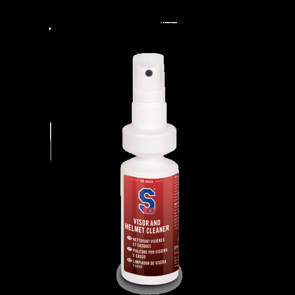 S100 Καθαριστικό κράνους & Ζελατίνας 100ml με πανί microfiber Dr. Wack