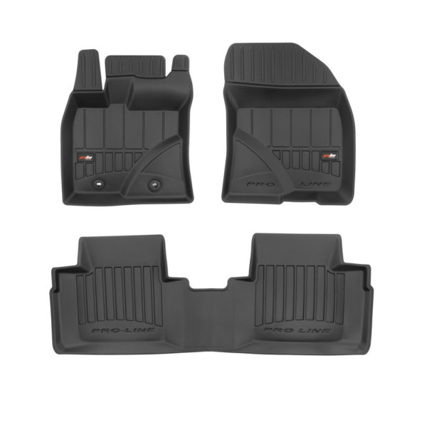 Πατάκια Αυτοκινήτου Pro-Line Σκαφάκια για Toyota Avensis 2009-2018 3τμχ Frogum