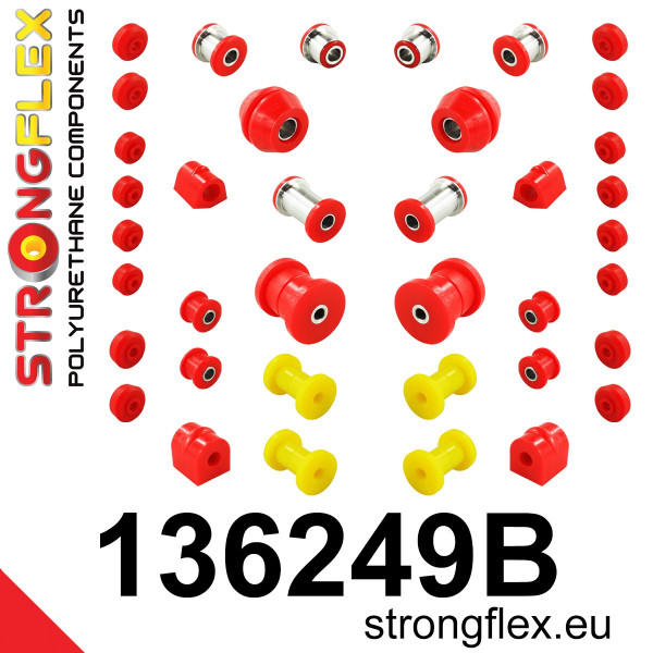 136249B: Full suspension polyurethane bush kit