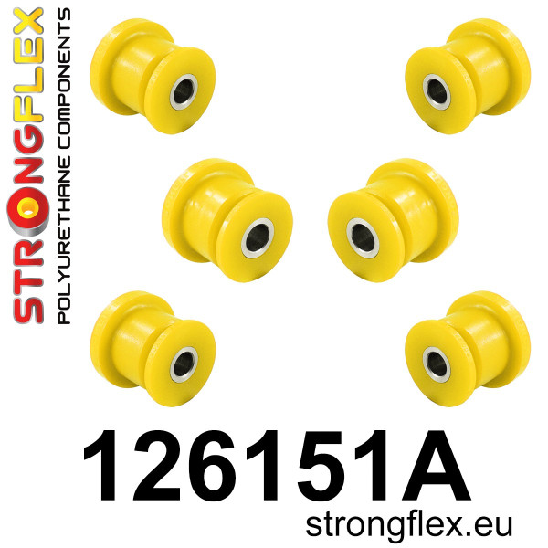 126151A: Front subframe bush kit SPORT