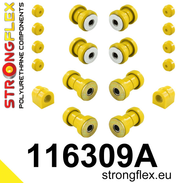 116309A: Front suspension bush kit SPORT