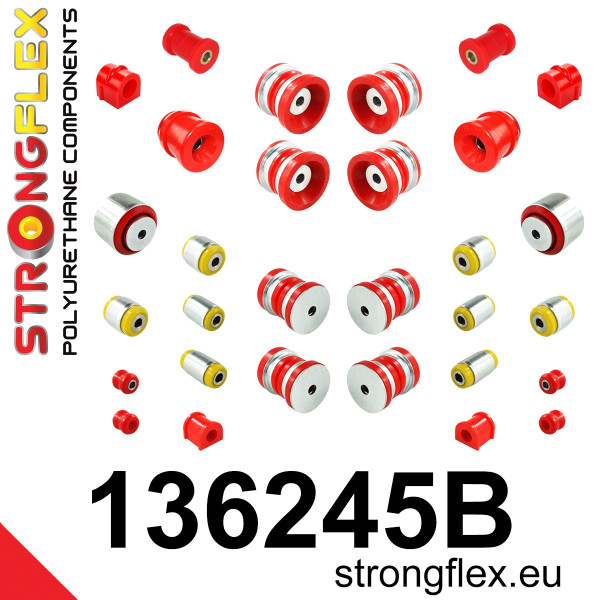 136245B: Full suspension polyurethane bush kit
