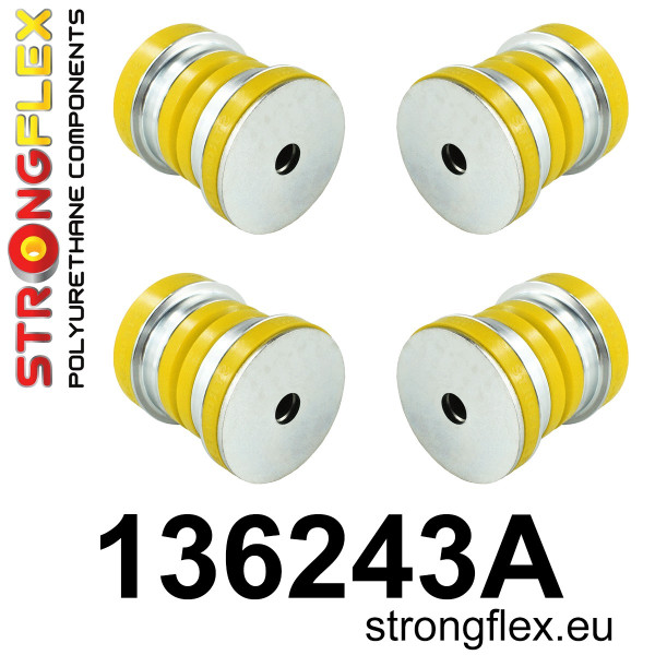 136243A: Rear subframe bush kit SPORT