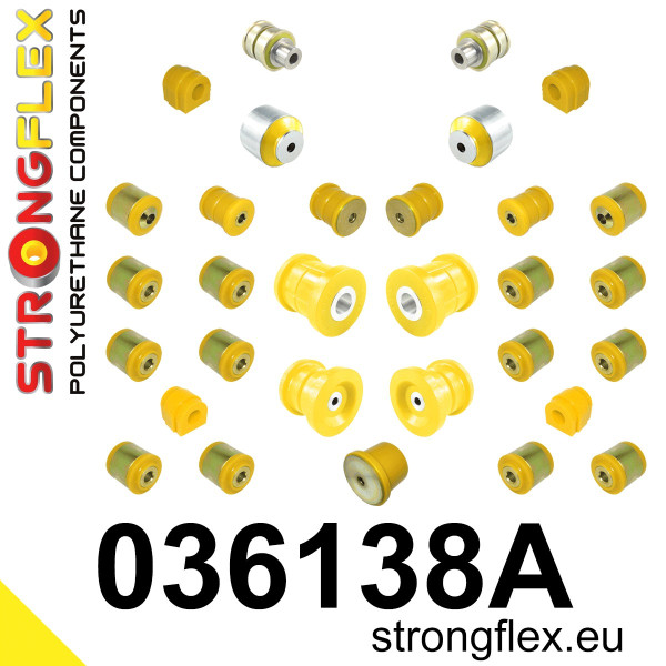 036138A: Full suspension polyurethane bush kit SPORT