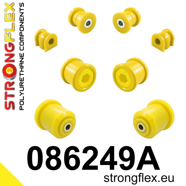 086249A: Front suspension and ream beam bush kit SPORT