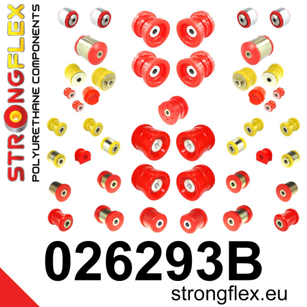 026293B: Full suspension polyurethane bush kit