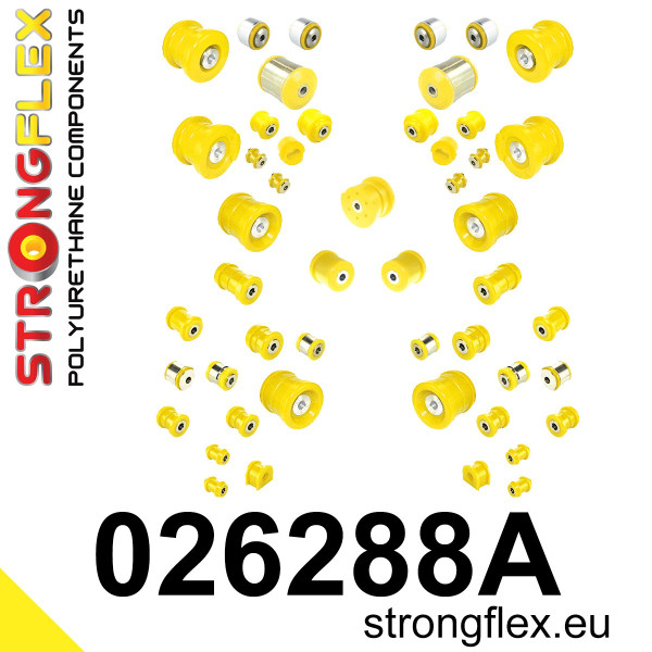 026288A: Full suspension bush kit SPORT