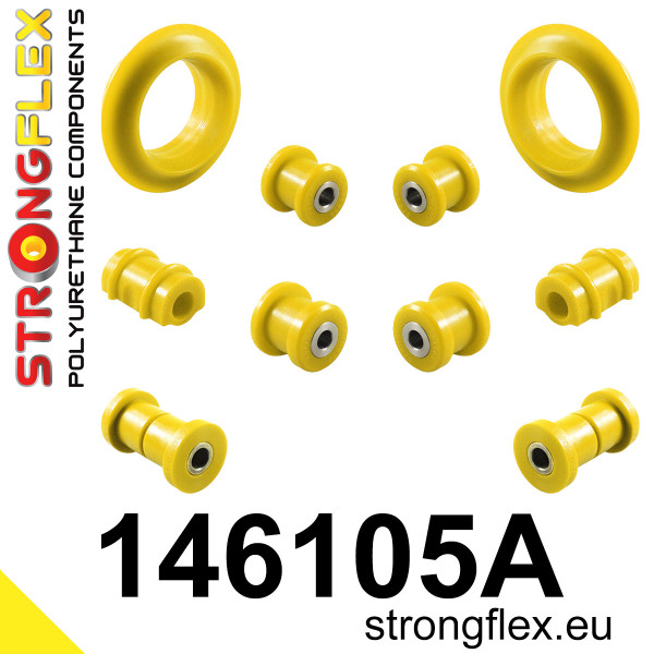 146105A: Front suspension and ream beam bush kit SPORT