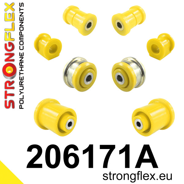 206171A: Front suspension and ream beam bush kit SPORT