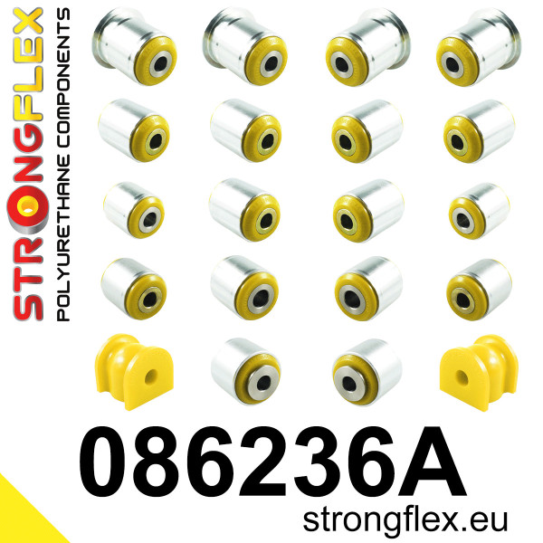 086236A: Rear suspension bush kit SPORT