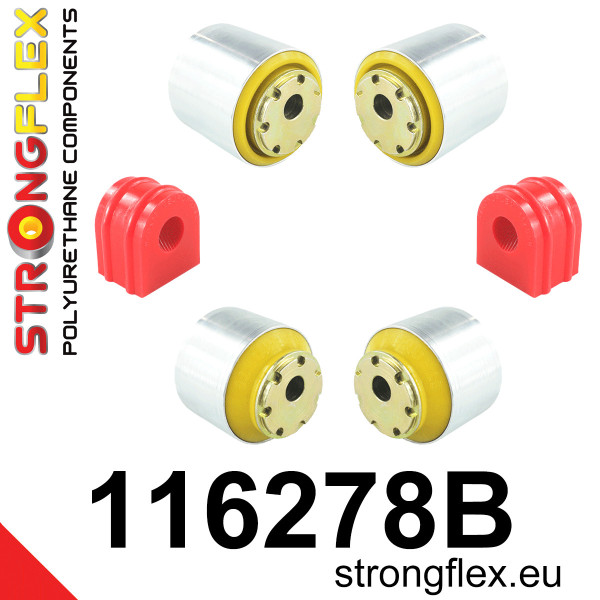116278B: Front suspension bush kit