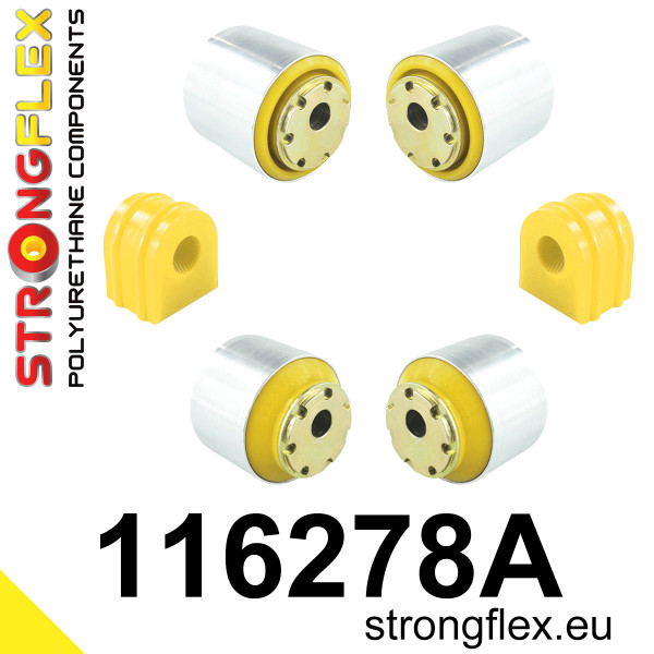 116278A: Front suspension bush kit SPORT