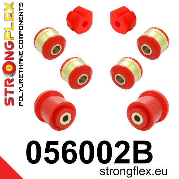 056002B: Front suspension and ream beam bush kit