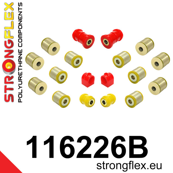 116226B: Rear suspension bush kit