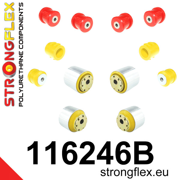 116246B: Front suspension bush kit