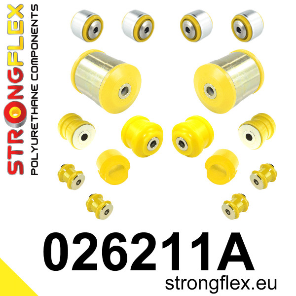 026211A: Front suspension bush kit SPORT