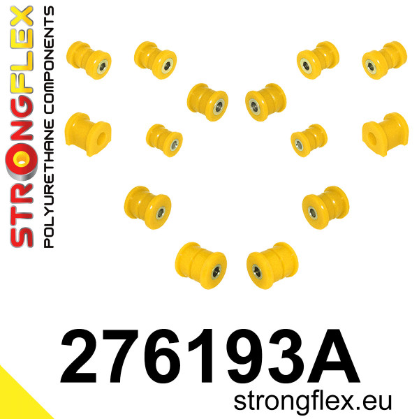 276193A: Rear suspension bush kit SPORT