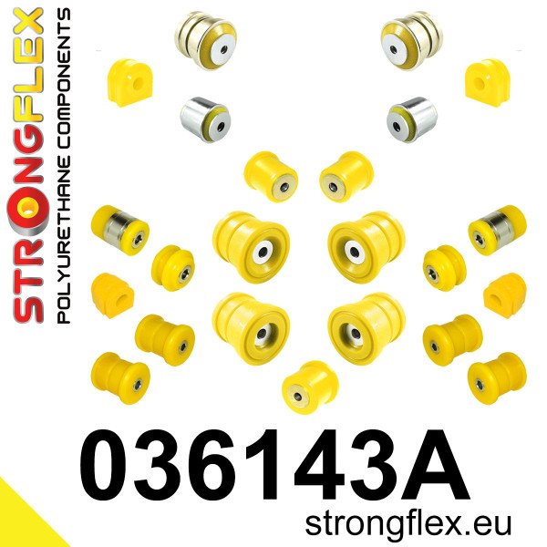 036143A: Full suspension polyurethane bush kit SPORT