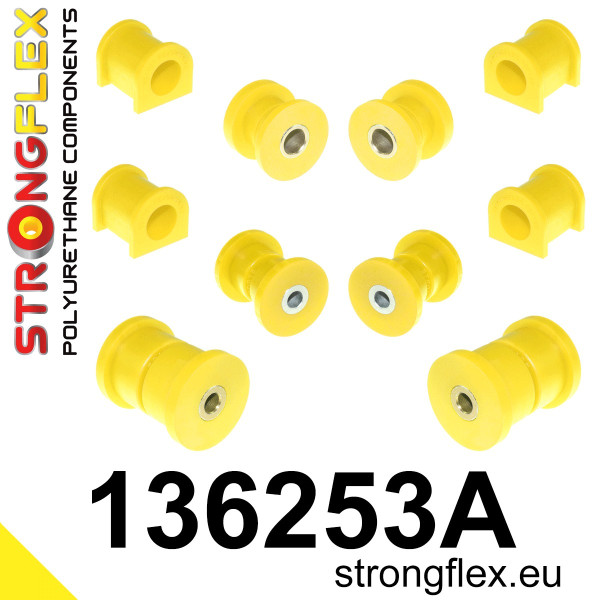 136253A: Front suspension and ream beam bush kit SPORT