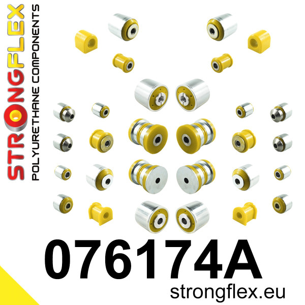 076174A: Full suspension bush kit SPORT