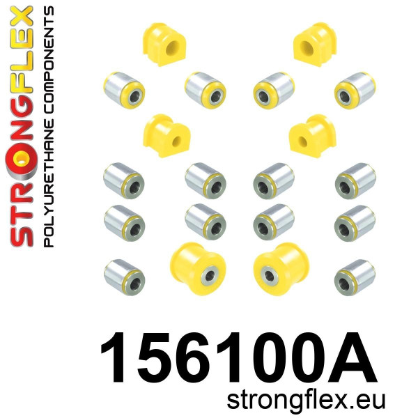 156100A: Full suspension polyurethane bush kit AWD SPORT