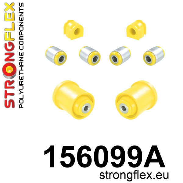 156099A: Full FWD suspension bushing kit SPORT