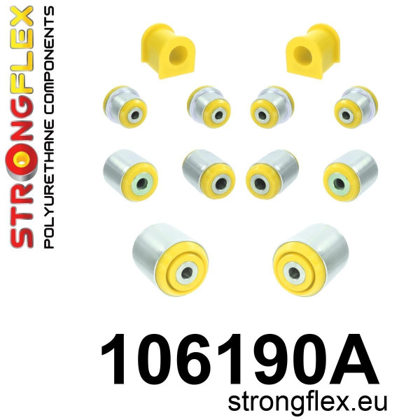 106190A: Front suspension bush kit SPORT