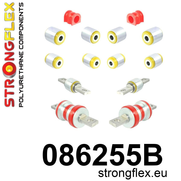 086255B: Rear suspension bush kit