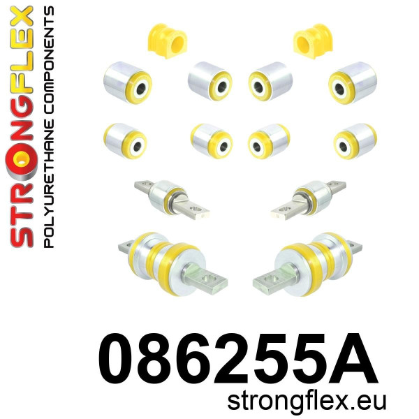 086255A: Rear suspension bush kit SPORT