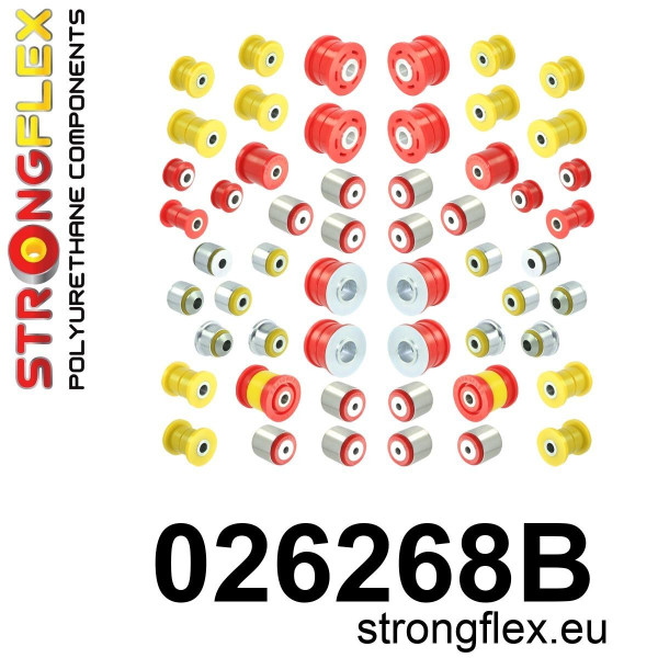 026268B: Full suspension polyurethane bush kit